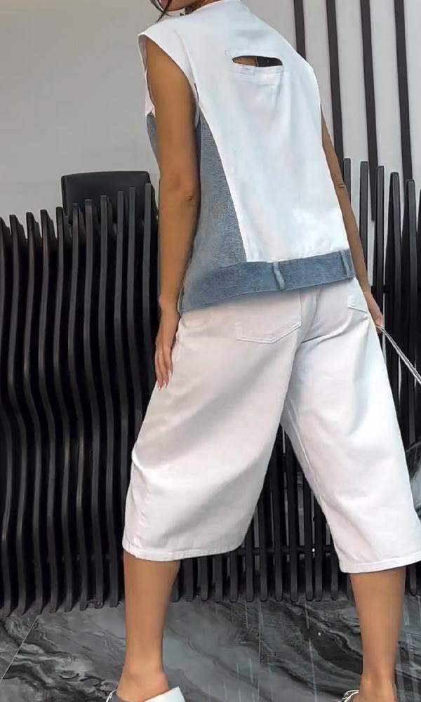 Women's Comfortable Top And Pants Two-Piece Set