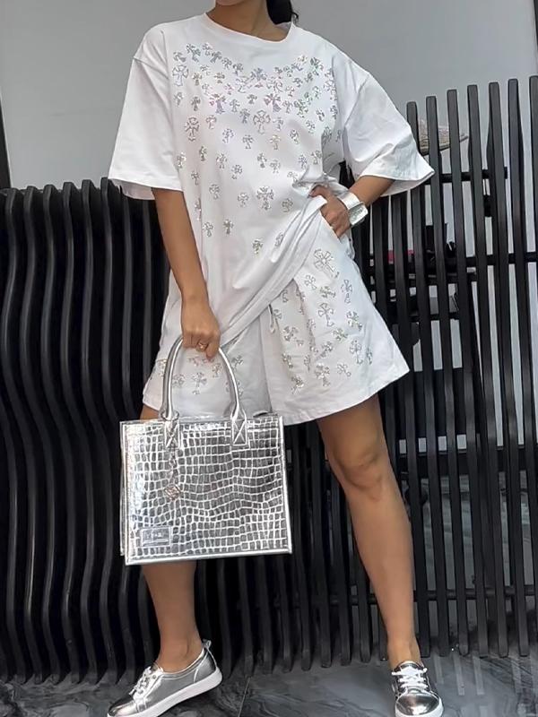 Women's Comfortable Top And Pants Two-Piece Set