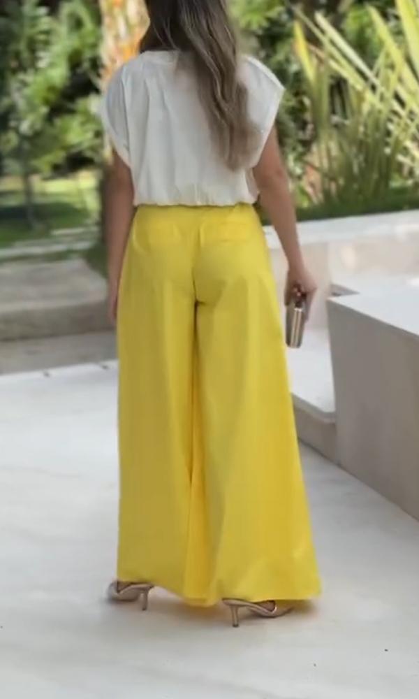 Women's Comfortable Top And Pants Two-Piece Set