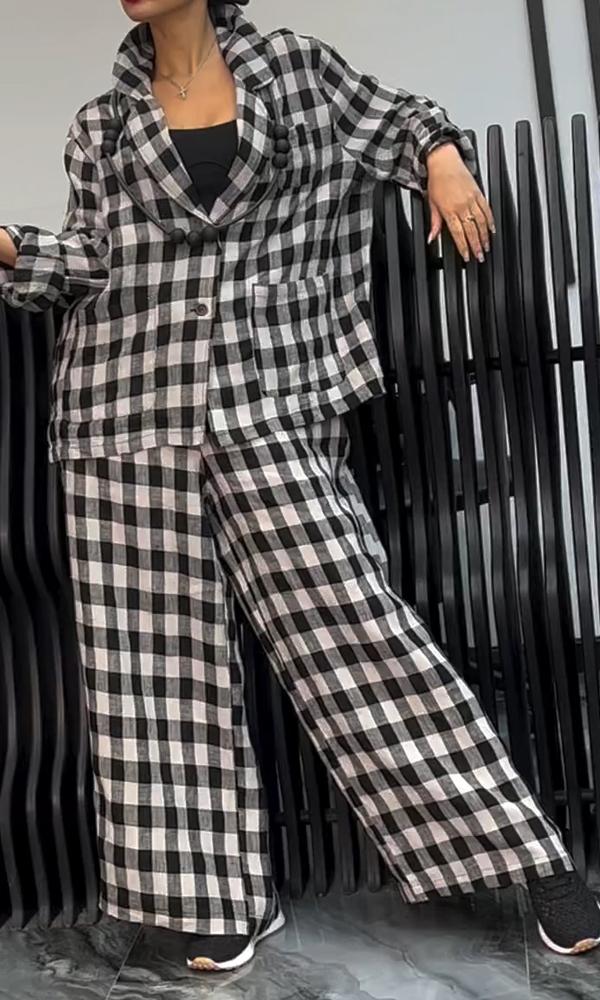 Women's Comfortable Top And Pants Two-Piece Set