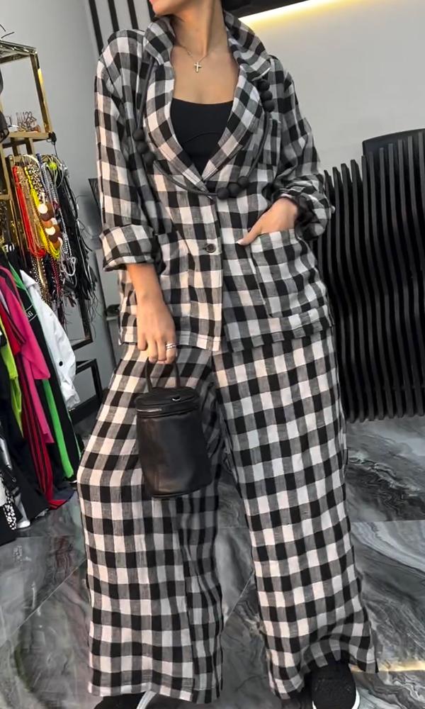 Women's Comfortable Top And Pants Two-Piece Set