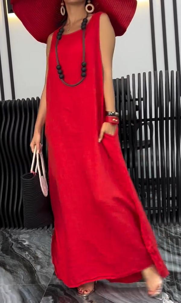 Women's Comfortable Back Hollow Dress