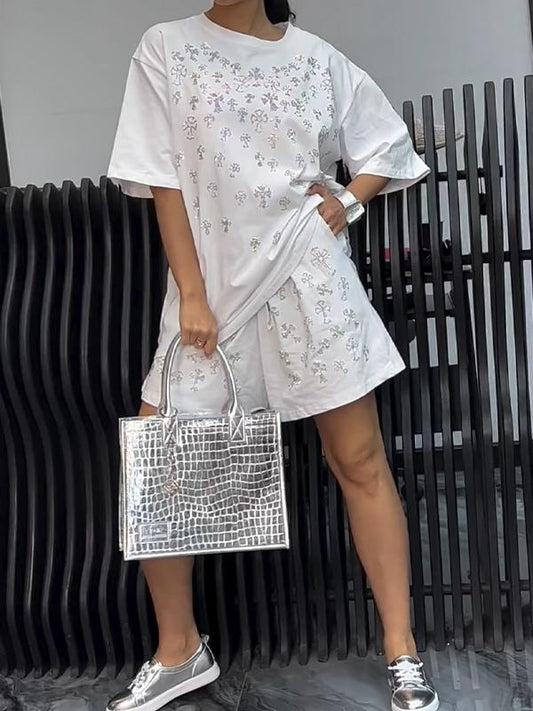 Women's Comfortable Top And Pants Two-Piece Set