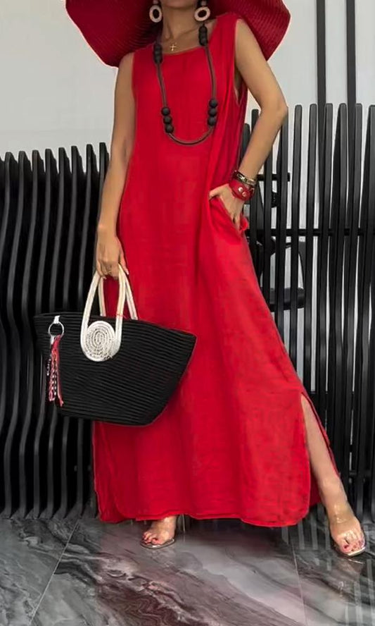 Women's Comfortable Back Hollow Dress